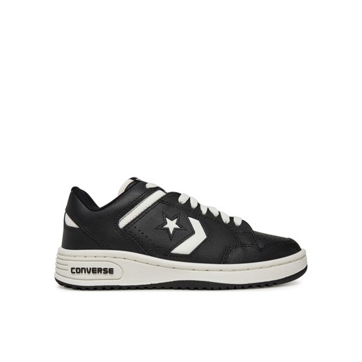 Converse Sneakersy Converse Weapon Leather A11460C Czarny ze sklepu MODIVO w kategorii Buty sportowe dziecięce - zdjęcie 182619519