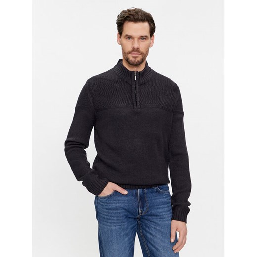 Brave Soul Sweter MK-230DITTON Czarny Regular Fit ze sklepu MODIVO w kategorii Swetry męskie - zdjęcie 182619558