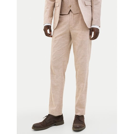 Jack&Jones Chinosy Riviera 12228724 Beżowy Slim Fit ze sklepu MODIVO w kategorii Spodnie męskie - zdjęcie 182619577
