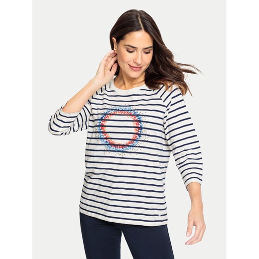Olsen Bluzka 11104774 Biały Regular Fit ze sklepu MODIVO w kategorii Bluzki damskie - zdjęcie 182619586