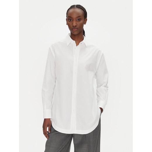 BOSS Koszula C_Bostucci_8 50538366 Biały Relaxed Fit ze sklepu MODIVO w kategorii Koszule damskie - zdjęcie 182619635