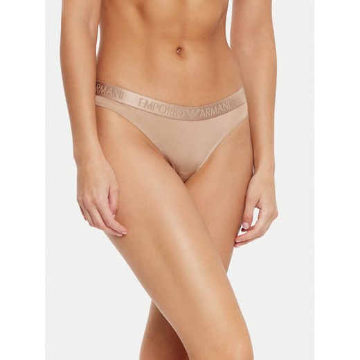 Emporio Armani Underwear Komplet 2 par fig brazylijskich 163337 4F235 16355 Beżowy ze sklepu MODIVO w kategorii Majtki damskie - zdjęcie 182619668