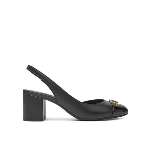 Michael Kors Sandały Perla Flex Toe Cap Pump 40R5PLMP1L Czarny ze sklepu MODIVO w kategorii Czółenka - zdjęcie 182619709