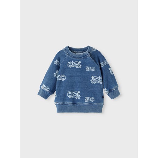 NAME IT Bluza 13214002 Niebieski Regular Fit ze sklepu MODIVO w kategorii Bluzy i swetry - zdjęcie 182619778