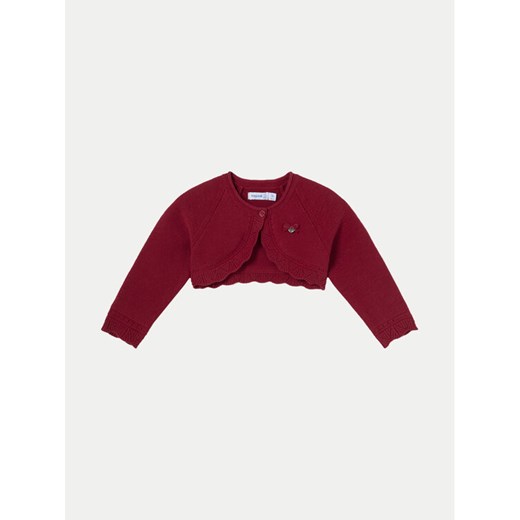 Mayoral Bolerko 308 Czerwony Regular Fit ze sklepu MODIVO w kategorii Bluzy i swetry - zdjęcie 182619805