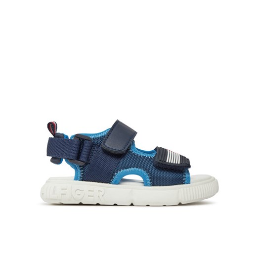 Tommy Hilfiger Sandały Velcro T1B2-33420-1591 S Granatowy ze sklepu MODIVO w kategorii Sandały dziecięce - zdjęcie 182619835