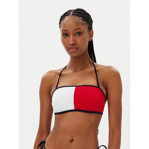Tommy Hilfiger Góra od bikini UW0UW05816 Czerwony ze sklepu MODIVO w kategorii Stroje kąpielowe - zdjęcie 182619849