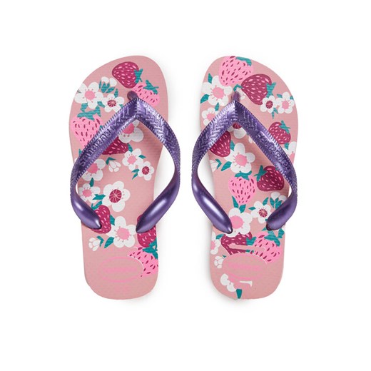 Havaianas Japonki 40000525217 Różowy ze sklepu MODIVO w kategorii Klapki dziecięce - zdjęcie 182619875