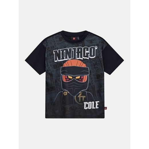LEGO T-Shirt Ninjago 12011405 Czarny Regular Fit ze sklepu MODIVO w kategorii T-shirty chłopięce - zdjęcie 182619877