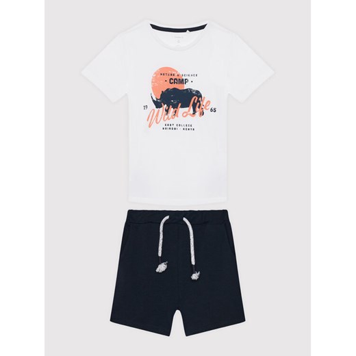 NAME IT Komplet t-shirt i spodenki 13199624 Kolorowy Regular Fit Name It 80 MODIVO
