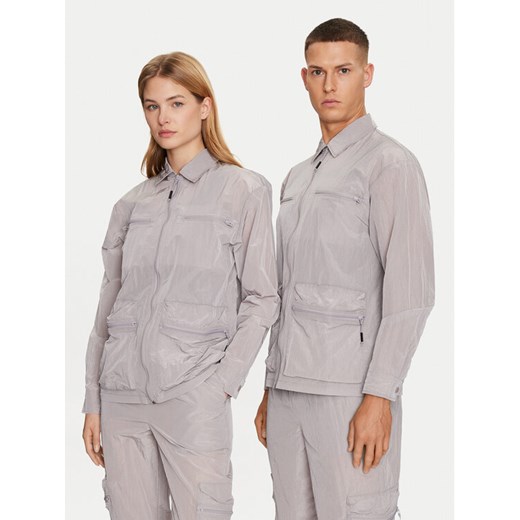 Rains Koszula Kano Overshirt 19220 Szary Regular Fit ze sklepu MODIVO w kategorii Koszule męskie - zdjęcie 182619955
