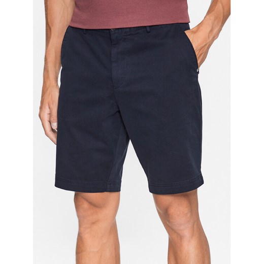 Boss Szorty materiałowe 50487993 Niebieski Slim Fit ze sklepu MODIVO w kategorii Spodenki męskie - zdjęcie 182619987