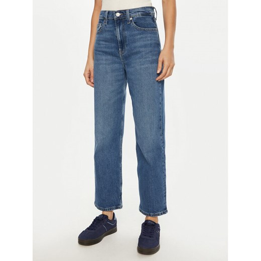 Tommy Jeans Jeansy Layla DW0DW19563 Niebieski Straight Fit ze sklepu MODIVO w kategorii Jeansy damskie - zdjęcie 182620057