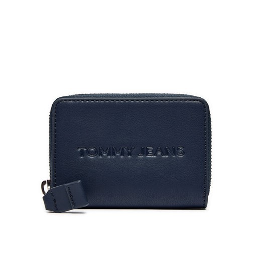 Tommy Jeans Duży Portfel Damski Tjw Ess Must Small Za AW0AW16387 Granatowy ze sklepu MODIVO w kategorii Portfele damskie - zdjęcie 182620127