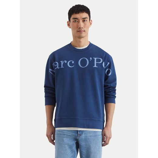 Marc O'Polo Bluza 522 4100 54070 Granatowy Regular Fit ze sklepu MODIVO w kategorii Bluzy męskie - zdjęcie 182620307