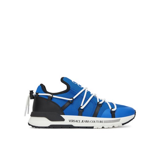 Versace Jeans Couture Sneakersy 78YA3SA6 Niebieski ze sklepu MODIVO w kategorii Buty sportowe męskie - zdjęcie 182620315