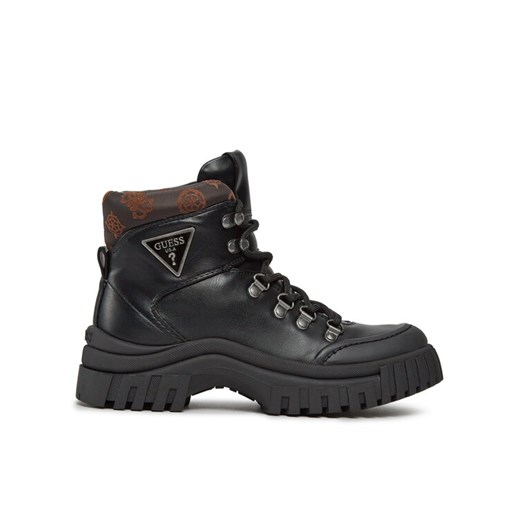 Guess Botki Lofira FL8LOF ELE12 Czarny ze sklepu MODIVO w kategorii Workery damskie - zdjęcie 182620329