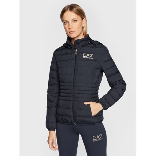 EA7 Emporio Armani Kurtka przejściowa 8NTB23 TNF8Z 0540 Granatowy Regular Fit ze sklepu MODIVO w kategorii Kurtki damskie - zdjęcie 182620405