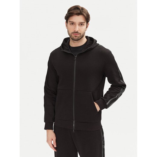 EA7 Emporio Armani Bluza 7M000142 AF12660 UC001 Czarny Regular Fit ze sklepu MODIVO w kategorii Bluzy męskie - zdjęcie 182620407