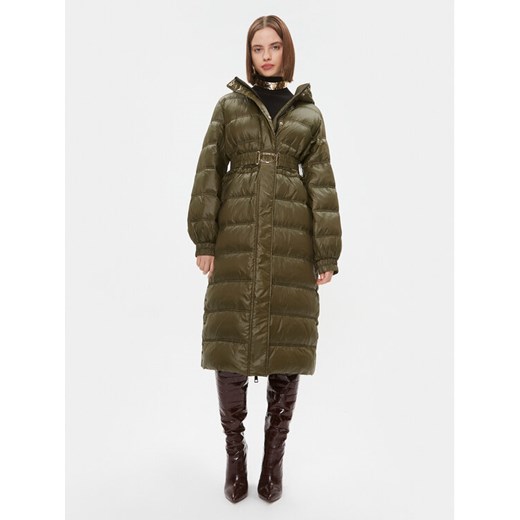 TWINSET Kurtka puchowa 232TT2351 Zielony Regular Fit ze sklepu MODIVO w kategorii Kurtki damskie - zdjęcie 182620567