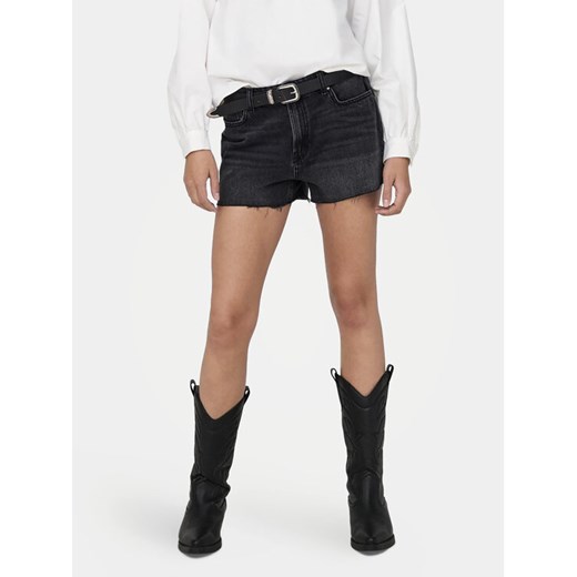 ONLY Szorty jeansowe Jaci 15314430 Czarny Loose Fit M MODIVO