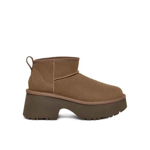 Ugg Śniegowce W Classic Ultra Mini Heights 1158311 Zielony ze sklepu MODIVO w kategorii Śniegowce damskie - zdjęcie 182620637