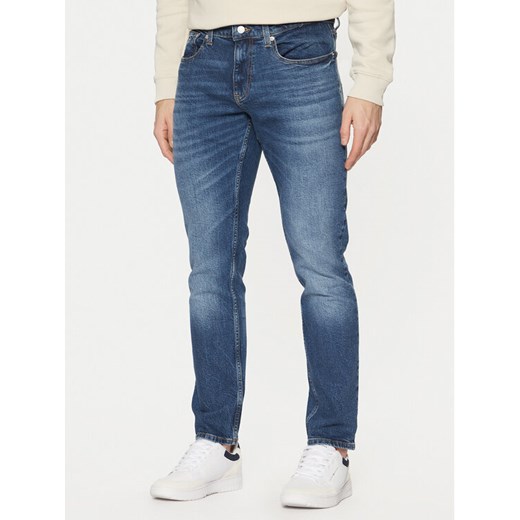 Tommy Jeans Jeansy Scanton DM0DM21136 Niebieski Slim Fit ze sklepu MODIVO w kategorii Jeansy męskie - zdjęcie 182620676