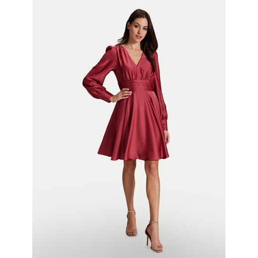 Swing Sukienka koktajlowa 5AH10600 Czerwony Loose Fit ze sklepu MODIVO w kategorii Sukienki - zdjęcie 182620686