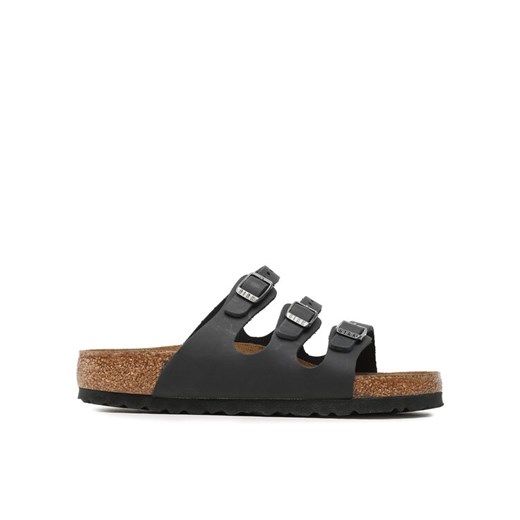 Birkenstock Klapki Florida 1011445 Czarny ze sklepu MODIVO w kategorii Klapki damskie - zdjęcie 182620727