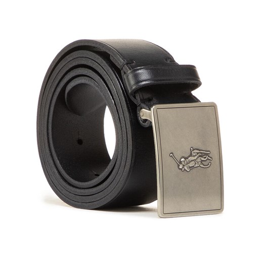 Polo Ralph Lauren Pasek Męski 36mm Pp Plaque Belt 405691693001 Czarny ze sklepu MODIVO w kategorii Paski męskie - zdjęcie 182620767