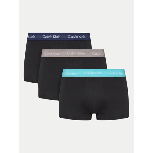 Calvin Klein Underwear Komplet 3 par bokserek 0000U2664G Czarny ze sklepu MODIVO w kategorii Majtki męskie - zdjęcie 182620769