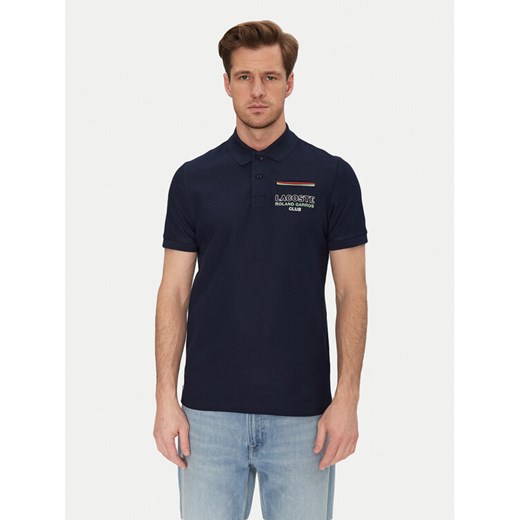 Lacoste Polo PH8742 Granatowy Regular Fit ze sklepu MODIVO w kategorii T-shirty męskie - zdjęcie 182620819