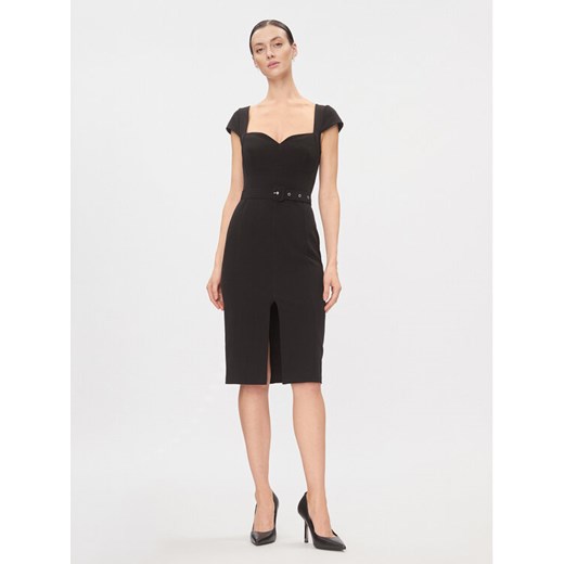 Rinascimento Sukienka koktajlowa CFC0116209003 Czarny Slim Fit ze sklepu MODIVO w kategorii Sukienki - zdjęcie 182620885