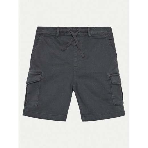 Pepe Jeans Szorty materiałowe Ted PB800790 Szary Regular Fit ze sklepu MODIVO w kategorii Spodenki chłopięce - zdjęcie 182620948