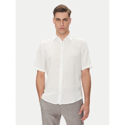 BOSS Koszula 50537382 Biały Regular Fit ze sklepu MODIVO w kategorii Koszule męskie - zdjęcie 182621009