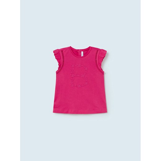 Mayoral T-Shirt 1012 Różowy ze sklepu MODIVO w kategorii Koszulki niemowlęce - zdjęcie 182621158