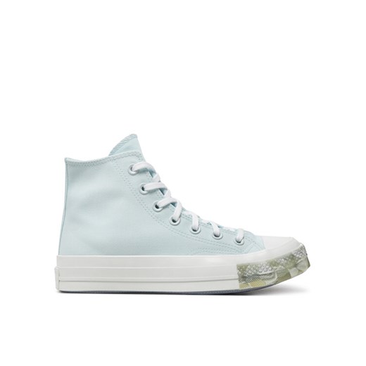 Converse Trampki Chuck 70 Marbled Hi A03527C Niebieski ze sklepu MODIVO w kategorii Trampki damskie - zdjęcie 182621179