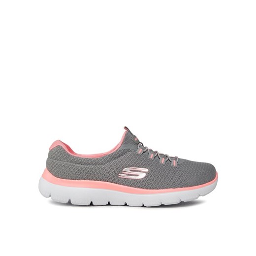 Skechers Sneakersy Summits 12980/GYPK Szary ze sklepu MODIVO w kategorii Buty sportowe damskie - zdjęcie 182621229