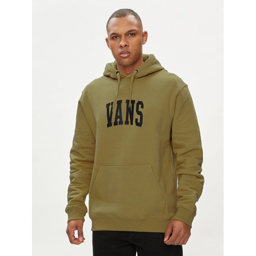 Vans Bluza Vans Arched Po VN000G0N Brązowy Regular Fit ze sklepu MODIVO w kategorii Bluzy męskie - zdjęcie 182621379