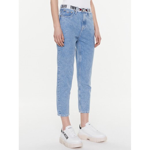 Tommy Jeans Jeansy Izzie DW0DW15047 Niebieski Slim Fit ze sklepu MODIVO w kategorii Jeansy damskie - zdjęcie 182621446