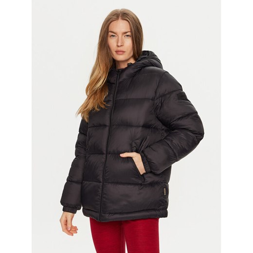 Napapijri Kurtka zimowa A-Box Logo NP0A4HZ2 Czarny Regular Fit ze sklepu MODIVO w kategorii Kurtki damskie - zdjęcie 182621449