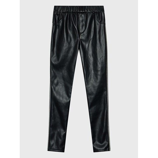 Guess Legginsy J3RB03 WE8D0 Czarny Slim Fit ze sklepu MODIVO w kategorii Spodnie dziewczęce - zdjęcie 182621509