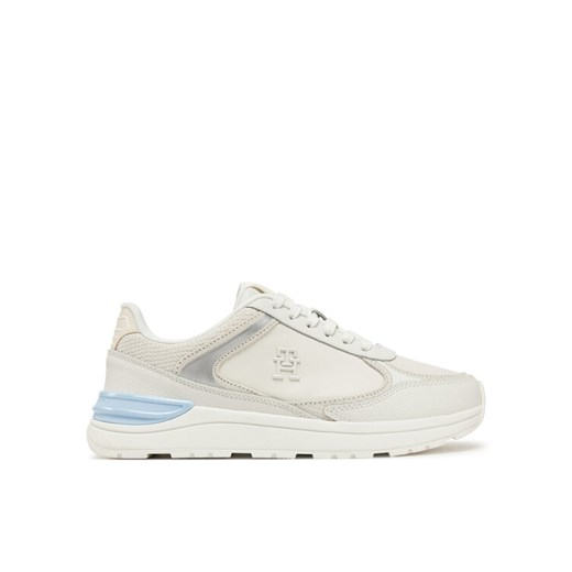 Tommy Hilfiger Sneakersy FW0FW08472 Biały ze sklepu MODIVO w kategorii Buty sportowe damskie - zdjęcie 182621516