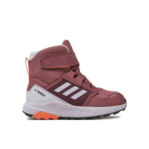adidas Trekkingi Terrex Trailmaker High COLD.RDY K ID0924 Brązowy ze sklepu MODIVO w kategorii Buty trekkingowe dziecięce - zdjęcie 182621525