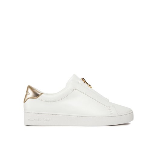 MICHAEL Michael Kors Sneakersy Keaton Zip Slip On 43R4KTFP2L Złoty ze sklepu MODIVO w kategorii Trampki damskie - zdjęcie 182621538