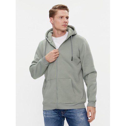 Brave Soul Bluza MSS-628SPECTRUMD Zielony Straight Fit ze sklepu MODIVO w kategorii Bluzy męskie - zdjęcie 182621578