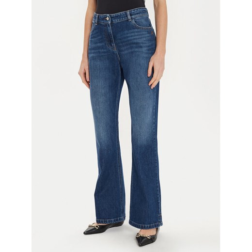 TWINSET Jeansy 242AT2273 Niebieski Flare Fit ze sklepu MODIVO w kategorii Jeansy damskie - zdjęcie 182621595