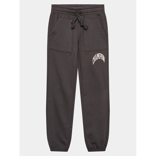 Champion Spodnie dresowe 306360 Czarny Regular Fit ze sklepu MODIVO w kategorii Spodnie chłopięce - zdjęcie 182621635