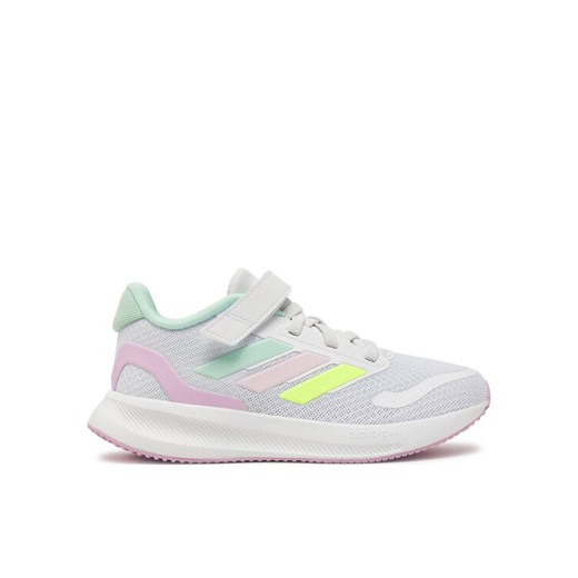 adidas Sneakersy Runfalcon 5 Shoes Kids JP5153 Biały ze sklepu MODIVO w kategorii Buty sportowe dziecięce - zdjęcie 182621718