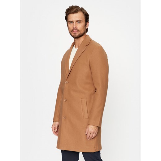 Only & Sons Płaszcz przejściowy 22025815 Brązowy Regular Fit ze sklepu MODIVO w kategorii Płaszcze męskie - zdjęcie 182621735